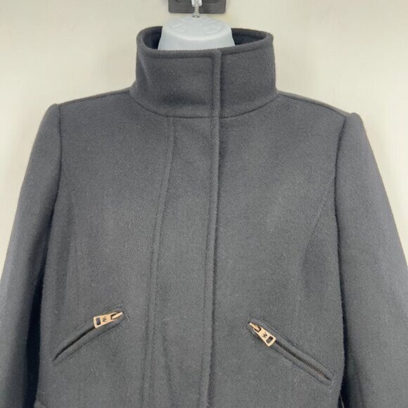 Weekend MaxMara Luxury Black Wool Jacket – Size US 8 - Picture 2 of 12